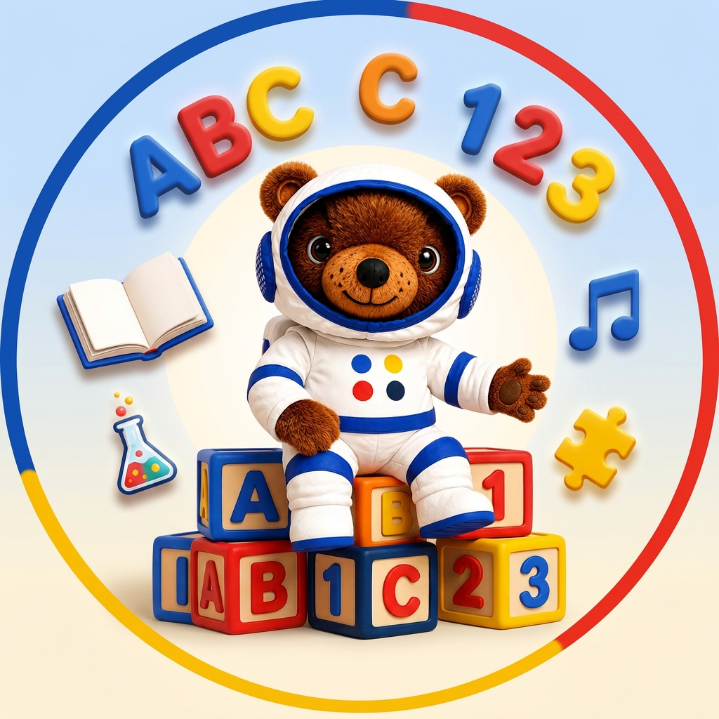 Learning Lucas with blocks, letters and numbers
