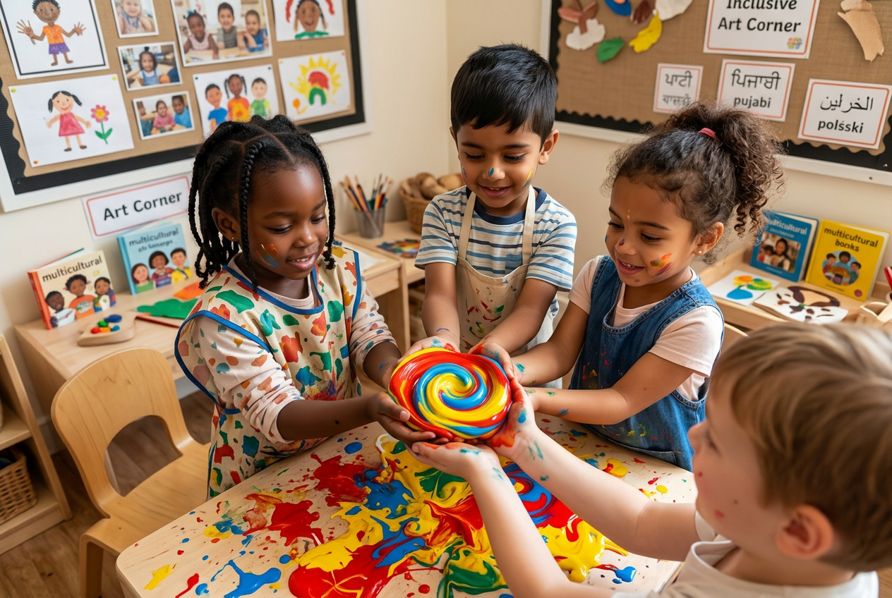 Our favourite colour-mixing activities